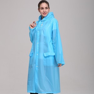 Impermeable Ligero y Reutilizable de EVA para Mujer y Niña, Ecológico, Unisex, para Exteriores, con Estampado de Logotipo - Product Image 2