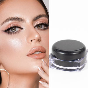 Black Eye <span class=keywords><strong>Liner</strong></span> Gel Yeux Maquillage Étanche À Séchage Rapide Lisse Haute Pigmentation Longue Tenue 24 Heures Crème Eyeliner Avec Brosse - Product Image 4