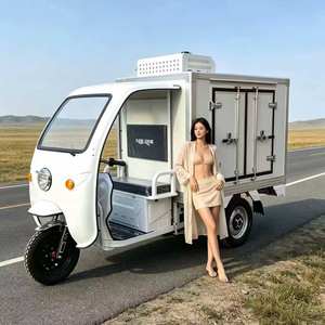 Anpassbare Food Trucks/Schnellimbiss-Trucks für Saft und Burger/Mobile Imbisswagen, Ausgestattet mit Komplettem <span class=keywords><strong>K</strong></span>üchenequipment. - Product Image 1