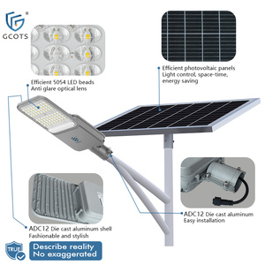 Farolas Solares LED de Alta Eficiencia para Exteriores, Personalizadas de Fábrica, Resistentes al Agua, para Uso Industrial, Parques y Carreteras, con Larga Vida Útil - Product Image 2