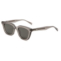 Lunettes de soleil en acétate œil de chat UV400 petit cadre solide simple polyvalent lunettes de soleil pour femmes hommes