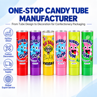 Tube Plastik Aluminium Food Grade 12.7-35mm dengan Tutup Ulir, Cetak UV Logo Custom untuk Kemasan Selai, Cairan, dan Permen