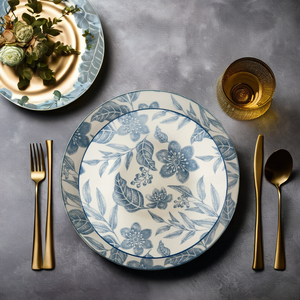 <span class=keywords><strong>Set</strong></span> di <span class=keywords><strong>piatti</strong></span> stoviglie e <span class=keywords><strong>piatti</strong></span> <span class=keywords><strong>set</strong></span> <span class=keywords><strong>18</strong></span> pezzi stoviglie di lusso in porcellana Fine stoviglie - Product Image 4