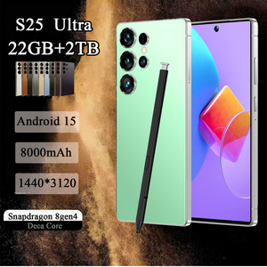 Smartphone S25 Ultra 5G con 22GB+2TB di Memoria, Schermo Grande da 7.3 Pollici, Dual SIM, Android <span class=keywords><strong>15</strong></span>, <span class=keywords><strong>Gaming</strong></span> 144Hz, Telefono Cellulare S25 ULTRA Sbloccato - Product Image 1