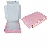 Échantillon gratuit Boîte à bijoux en carton ondulé pliable Emballage couleur imprimé personnalisé Boîte en carton d'expédition à chaussures avec logo personnalisé
