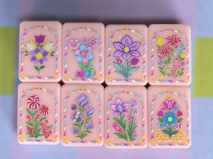 Fichas <span class=keywords><strong>de</strong></span> Mahjong Acrílicas <span class=keywords><strong>de</strong></span> Ballet <span class=keywords><strong>Cascanueces</strong></span>, Estilo Americano, Modernas y <span class=keywords><strong>de</strong></span> Lujo, <span class=keywords><strong>de</strong></span> Una Sola Capa, Color Rosa, Navideñas, en Stock, Envío en 24 Horas - Product Image 3