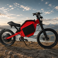 Vente flash - Moto électrique SS80 Miduebike 84V 73AH - Vitesse maximale de 150 km/h - Autonomie de 200 km - Moto tout-terrain pour adultes