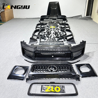 LANGyu Modifikasi Sistem Bodi Mobil G Class G-Wagon W465 hingga 2025 -bus BodyKit Serat Karbon Kering untuk Mercedes-Benz