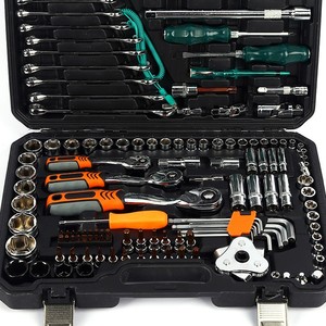 Xe cơ khí tự động sửa chữa herramientas135 pcs Kit cờ lê công cụ thiết lập Hộp dụng cụ cầm tay ổ cắm cờ lê Bộ công cụ Kit ổ cắm Bộ - Product Image 4