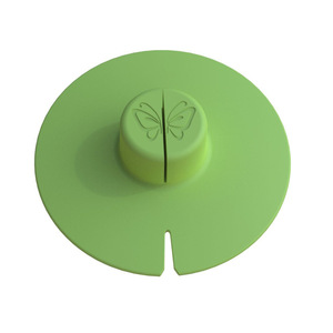 Nắp cốc silicon có ngăn đựng túi trà & nút chống nóng, giữ chắc dây lọc trà & ngăn ngừa bỏng, nắp đậy cốc cà phê/trà - Product Image 5