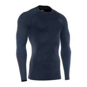 Camiseta de Compresión de Manga Larga para Hombre - Secado Rápido, Transpirable, Antiarrugas, Antipilling, Tejido de Jersey de Spandex/Poliéster - Product Image 1