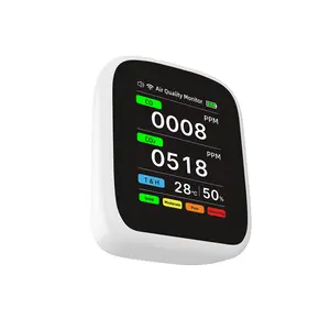 Wifi Tuya Smart Life Multi Gas Detector Co Co2 Monitor Carbon Dioxide Monitor Carbon Monoxide Detector