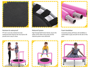 <span class=keywords><strong>Precio</strong></span> atractivo Fitness interior trampolín hogar Cardio <span class=keywords><strong>ejercicio</strong></span> <span class=keywords><strong>Mini</strong></span> trampolín <span class=keywords><strong>para</strong></span> chico - Product Image 5