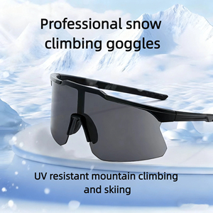 Lunettes de <span class=keywords><strong>soleil</strong></span> de sport pour homme et <span class=keywords><strong>femme</strong></span>, grande monture, pour l'alpinisme, le <span class=keywords><strong>ski</strong></span>, les activités de plein air, coupe-vent et pare-<span class=keywords><strong>soleil</strong></span>, lunettes de vélo - Product Image 3