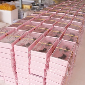Create Your Brand Private Label Magnetic Strip Eyelash Package Case Eye Lashes Custom Eyelash Packaging Diamond box