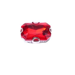 Longue griffe octogonale diamant robe de mariée <span class=keywords><strong>col</strong></span> cousu à la main strass verre <span class=keywords><strong>bijoux</strong></span> à bricoler soi-même Flatback coudre sur la partie supérieure Hot-Fix - Product Image 5