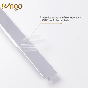 Bande de transition de sol en <span class=keywords><strong>T</strong></span> personnalisée Ringo décoration en céramique seuils de porte en aluminium à fente en <span class=keywords><strong>T</strong></span> garniture de bord en métal - Product Image 6