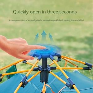 <span class=keywords><strong>Tente</strong></span> pop-<span class=keywords><strong>up</strong></span> imperméable pour camping et plage, <span class=keywords><strong>tente</strong></span> légère et automatique instantanée pour 3 à 4 personnes, imperméable et coupe-vent, pour les voyages à la plage - Product Image 6