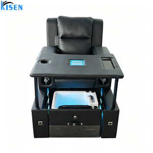 Luxury Modern Professional Lounge Manicure Foot Spa Reclining Electric Massage Nail Beauty Salon Pedicure <b>Chair</b> for Nail Salon - Product Image 6