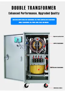 Svc regulador de voltagem automática, 10000va 15kva 25kva 30000 w 30kw avr ac, estabilizador de tensão 30kva 30 kva para aparelhos