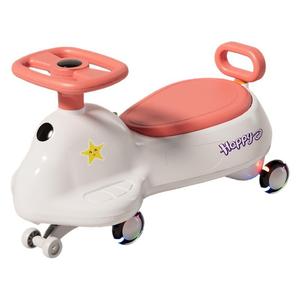 Bicicleta de balanceo para niños con función antideslizante - apta para que la conduzcan adultos. Viene con música. La bicicleta tiene una manivela manual. - Product Image 1