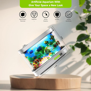 Bestverkopende Elektronische Aquarium Led Nachtlampje Retail Simulatie Horloge Met 8W Power Plastic Materiaal Voor Gebruik In De Huiskamer - Product Image 2