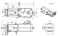 Moteur à engrenages CC TT avec rapport de réduction 1:90, encodeur Hall phase AB, couple élevé, arbre métallique, 3-9V pour kit de voiture robot intelligente DIY