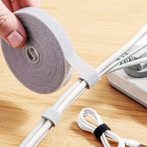 En gros, Bandes auto-agrippantes réutilisables de 5m pour câbles USB, double face, pour la gestion et l'organisation des fils et cordons - Product Image 6