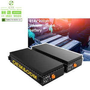 60kWH 120KWH Alto voltaje EV 614,4 V 700V Lifepo4 Batería 100Ah 200Ah 300Ah Batería de litio para automóvil - Product Image 1