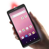 Terminal de datos portátil resistente al agua de 6 pulgadas con Android 12, PDA industrial con certificación de código de barras 2D, 4GB, WiFi, GMS, NFC, en stock, a prueba de agua, 1/2/2/2"