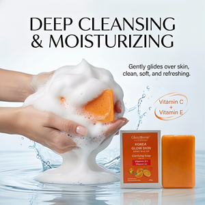 <span class=keywords><strong>Savon</strong></span> Clarifiant Éclaircissant GLOW SKIN Corée à Marque Blanche – Doux, Hydratant, Nettoyage en Profondeur, Fait Main, Pour Tous Types <span class=keywords><strong>de</strong></span> Peau - Product Image 4