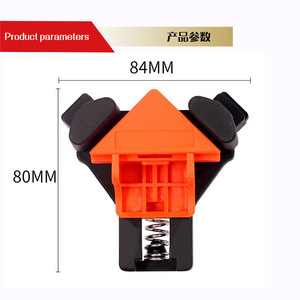 Abrazadera de ángulo recto de 90 grados de plástico para carpintería, fijador para muebles y marcos de fotos - Product Image 4