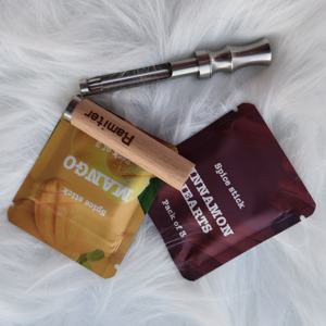 عصا تدخين بديلة مخصصة من الخشب للاستخدام مرة واحدة بدون دخان مع سلسلة للإقلاع عن التدخين - Product Image 3