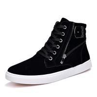 Chaussures montantes pour hommes 2025 Zapatos Altos RTS, haute qualité, très vendues, grandes tailles, design personnalisé, à lacets, noires