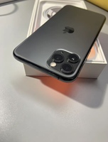 iPhone 11 Pro Max Desbloqueado de Fábrica Original, Pantalla OLED de 6.5 Pulgadas, A13 Bionic, 4GB de RAM, 64/256GB, Teléfono Usado Completamente Probado
