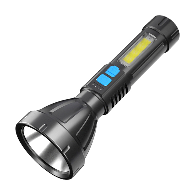 Outdoor Strong Light Flashlight Rechargeable Tactical Torch Portable Searchlight High Power Lamp Camping Flashlight