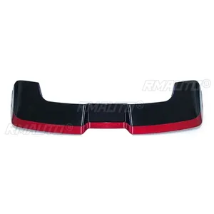 CRV Body Kit Rear <b>Trunk</b> Spoiler Carbon Fiber Look Red Sport Style Rear Wing Spoiler for Honda CRV 2017-2021 Car Accessories - Product Image 5