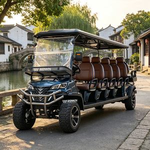 Voiturette de golf électrique 48V multifonctionnelle avec pare-brise en option pour clubs de golf et communautés – Vente en gros - Product Image 1