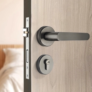 Best Selling Modern Aluminum Alloy <b>Door</b> <b>Pull</b> <b>Handle</b> for Bedroom Wood <b>Door</b> Hotel Use - Product Image 6