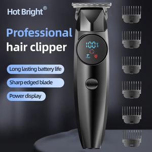 Tondeuse à Cheveux Professionnelle Rechargeable avec Lame en ACIER INOXYDABLE et Moteur <span class=keywords><strong>7200</strong></span> RPM pour Hommes, Équipement de Barbier - Product Image 2