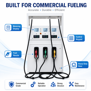 Dispensador de Combustible Estándar para Exportación a África y Medio Oriente, para Gasolineras - Product Image 4