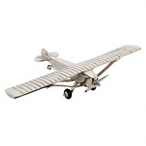 Vente en gros de maquettes d'avion en aluminium moulé sous pression, objet décoratif, modèles d'avions artisanaux en métal avec logo personnalisé - Product Image 1