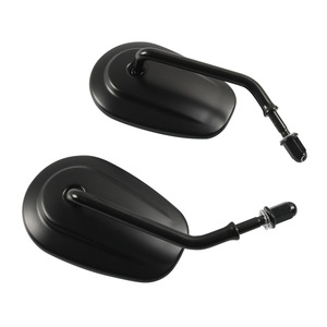 Rétroviseur de moto Harley-Davidson en métal plat côté gauche 138 mm x 91 mm pour remplacement de moto de route - Product Image 3
