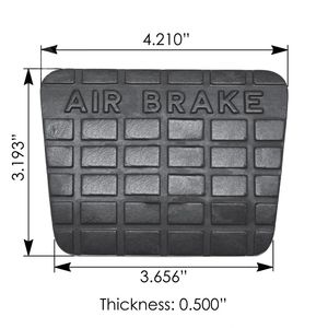 Haute qualité OEM ODM moule plat <span class=keywords><strong>Auto</strong></span> voiture frein pédale Pad protection en caoutchouc couverture pédale - Product Image 4