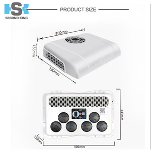 Máy Làm Lạnh Gắn Trên Nóc Máy Làm Lạnh Chạy Điện Dc 12V/24V Cho Xe Tải/Xe Tải Vận Chuyển - Product Image 3