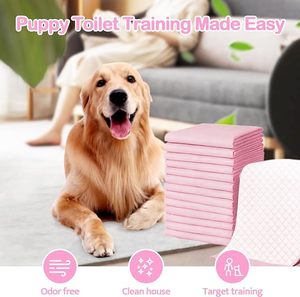 Hundetraining-Unterlagen Einweg Umweltfreundlich Super Saugfähig Geruchsneutralisierend Welpen-Toilettentraining-<span class=keywords><strong>Pads</strong></span> mit Schnelltrocknung Anti-Leck - Product Image 2