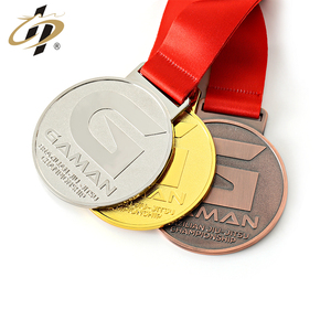 ใหม่โลโก้ที่กำหนดเองบราซิล Jiu-Jitsu รางวัลเหรียญโลหะทำในประเทศจีน - Product Image 2