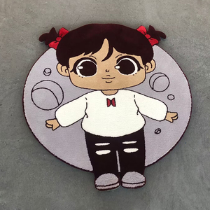 Nordique fait à la main Extra Large tapis maison mur Art décor Art moderne acrylique or abstrait peinture à l'huile personnalisé grande surface tapis - Product Image 6