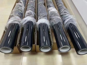 ฟิล์มใสเคลือบเงาแบบเปียโนแบล็ค TPU PVC สำหรับรถยนต์ ป้องกันรอยขีดข่วน ไม่เหลือง ซ่อมแซมตัวเองได้ 3 ปี 1 ม้วน - Product Image 5