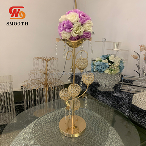 SMOOTH Modern Gold Metal <b>Display</b> Plinth <b>Flower</b> Stand Wedding Table Decoration Centerpiece Party Event <b>Flower</b> Table Stand - Product Image 3